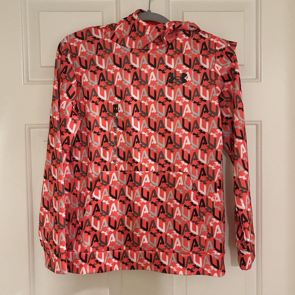 Under Armor Boy's Hoodie Logo Printed NWT